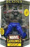 51qad6VgYOL. SL160  Marvel Legends Icons Hulk Gray 12 inch Action Figure