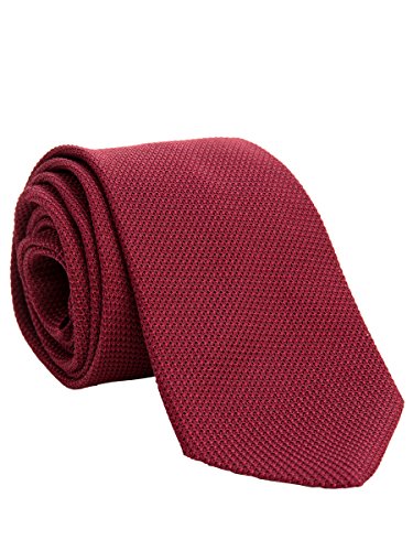 Elizabetta Men's Italian 100% Silk Grenadine Tie - Handmade in Como, Italy