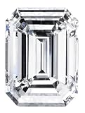 Certified Diamond (Emerald, Good cut, 4.35 carats, F color, VVS2 clarity)