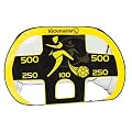 Kickmaster Quick Up Goal And Target Shot - Yellow/Black