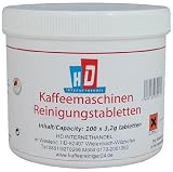 Produkt-Bild: Reinigungstabletten 100 St&uuml;ck a 3,2g f&uuml;r Kaffeevollautomaten und Espressomaschinen