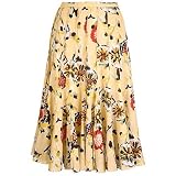 Petite Nue Options Floral Print Voile Five Yard Skirt