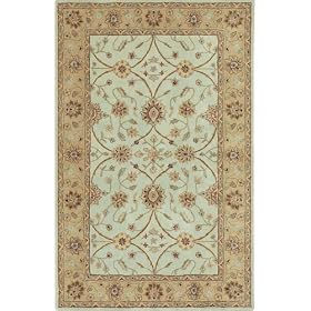 Agra Ii Area Rug, 9'9x13'9, BLUE by Home Decorators Collection
