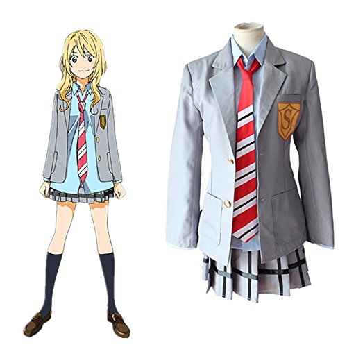 Your Lie In April Kaori Miyazono Uniform Cosplay Costume