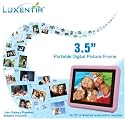 Luxentia 3-1/2-Inch Portable Digital Photo Frame, Pink