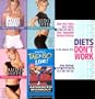 **5-PACK FITNESS: Claudia Schiffer: Perfectly Fit Abs VHS, Perfectly Fit Buns VHS, Perfectly Fit Legs VHS, Billy Blanks Tae-Bo Live Advanced Workout VHS *AND BOOK: Diets Don't Work: Stop Dieting Become Naturally Thin by Dr. Bob Schwartz, Ph.D. (IDK Bundles)