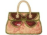 Produkt-Bild: Tasche 7 cm * 6,9 cm AUFN&Auml;HER APPLIKATION B&Uuml;GELBILD Bekleidung Handtasche Taschen Tragetasche bunt gr&uuml;n pink rosa