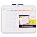 (Price/EA)Dry-erase Calendar Board, w/ Marker/Hardware, 11"x14", White