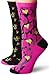 Betsey Johnson Women's Two-Pair Pack Classic Crew Socks In Gift Box