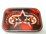 Wicked Metal Belt Buckle Tattoo Mohawk Skulls Punk EMO Rock Biker