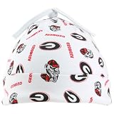 Twins Enterprise Georgia Bulldogs Newborn White Knot Cap