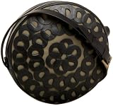 Latico Artisan Belting Large Round Shoulder Bag