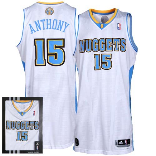 Adidas Denver Nuggets Carmelo Anthony Limited Edition Authentic Boxed Home Jersey Large / Tall (46)