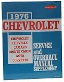 1976 Corvette GM Shop and Service Manual