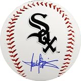 Harold Baines Signed Baseball with White Sox Logo