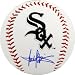Harold Baines Signed Baseball with White Sox Logo