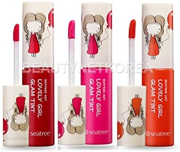 Seatree Lovely Girl Glam Tint 9g / Beautynet Korea (#1 Classic red)