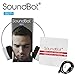 SoundBot SB271 Stereo Bluetooth 4.1 (Latest Version) Wireless Headphone for Music Streaming & Hands-Free Calling w/ 12Hrs Talk Time, 250Hrs Standby Time, Built-in Mic, Noise Reduction Ear-Cup (Black)