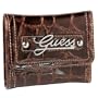 Women's Celeste Brown Synthetic Leather Tri-Fold Wallet: Brown Tri-Fold