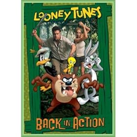 Les Looney Tunes Passent � L'Action Poster et Cadre (Plastique) - Brendan Fraser (91 x 61cm)