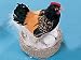 Chicken Rooster Decoration Figurine Lifelike Model Statue Figure New