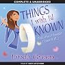 Things I Wish I'd Known