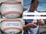 DAVID MURPHY,TEXAS RANGERS,BOSTON RED SOX,WORLD SERIES,SIGNED BASEBALL WITH COA AND PROOF