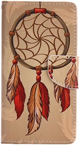 Huawei P8 Lite Case [With Free Tempered Glass Screen Protector],Asukaparadise PU Leather Flip Wallet Magnetic Detachable Stand Protective Case Cover for Huawei P8 Lite