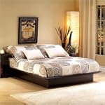 South Shore Back Bay Platform Bed Fra...