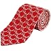 Boston Red Sox Red-White Home and Away Reversible Silk Necktie
