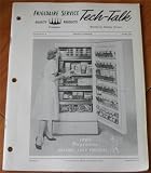 Frigidaire 1960 Upright Food Freezers Models UFD-12-60, UFD-15-60, UFD-21-60, UFPD-16-60, UFI-15-60, and UFPI -16-60 (Frigidaire Service Tech-Talk, October 1959, Volume XI, No. 2)