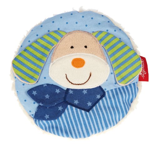 Imagen 2 de Sigikid 38224 - Cojín calentable relleno de huesos de cereza con diseño de perro