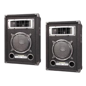 Pyramid Super Speaker Package for DJs/Office/Schools/Public -- Pair of PMBH839 200W 2-Way 8'' Speaker Cabinet