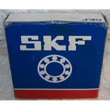 SKF 51109 Single Direction Thrust Bearing, 3 Piece, Grooved Race, 90° Contact Angle, ABEC 1 Precision, Open, Steel Cage, 45mm Bore, 65mm OD, 14mm Width, 12800lbf Static Load Capacity, 5440lbf Dynamic Load Capacity