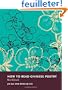 How to Read Chinese Poetry