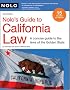 Nolo's Guide to California Law