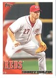2010 Topps Baseball Card (Limited Team Edition) # CIN10 Scott Rolen Cincinnati Reds 3B Mint Condition - Shipped In Protective Screwdown Display Case!