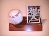 Buster Posey Signed Autographed Baseball & Holder Plus Card San Francisco Giants Coa