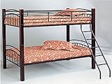Twin / Twin Convertible Bunk Bed with Wood Posts ADS8022