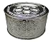 3 Tier Silver Passover Seder Plate with Sliding Doors
