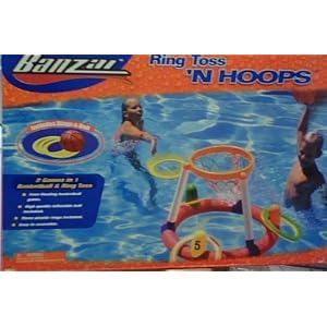 Banzai Ring Toss 'N Hoops by 