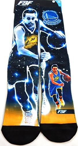Stephen Curry Constellation Style Sublimation Socks (Youth &amp; Adult Sizes) (Medium 5-10)