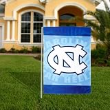 University of North Carolina Silk Reflections Flag - Garden Size