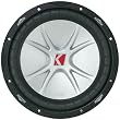 Kicker CompVR 07CVR124 12-Inch 4-Ohm DVC Subwoofer
