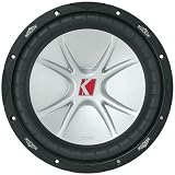 Kicker CompVR 07CVR124 12-Inch 4-Ohm DVC Subwoofer