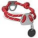 RUFFWEAR - Knot-a-Collar Rope Dog Collar, Red Currant, Medium