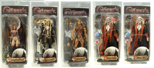 Castlevania 7 Figure Set Of 5