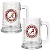Alabama Crimson Tide NCAA 2pc 15oz Glass Tankard Set by Great American Products