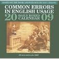 Common Errors in English Usage 2009 Daily Boxed Calendar