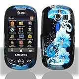 Blue Hawaiian Hibiscus Flower Design Snap on Hard Shell Cover Protector Fac ....